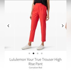 Lululemon Your True Trouser